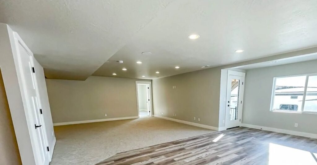 how to design multiuse basement space