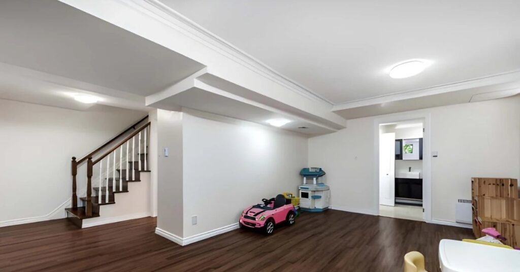 what is standard basement square footage