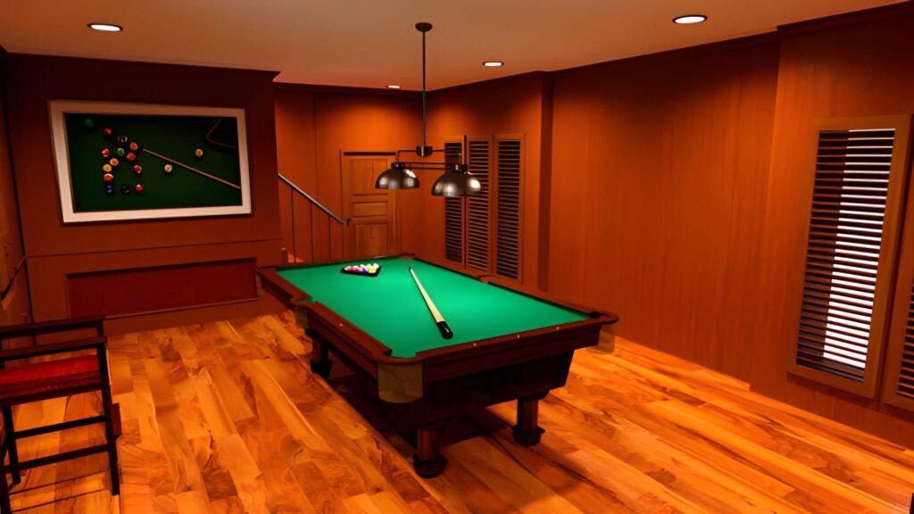 how much does it cost to build a game room in basement vs above ground