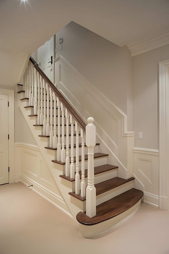 Basement stair handrail requirements in Florida.