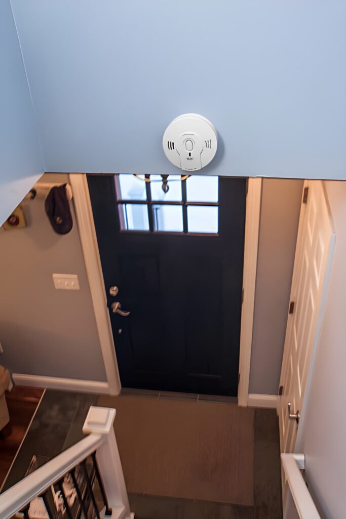 Smoke detector requirements for finished basements.