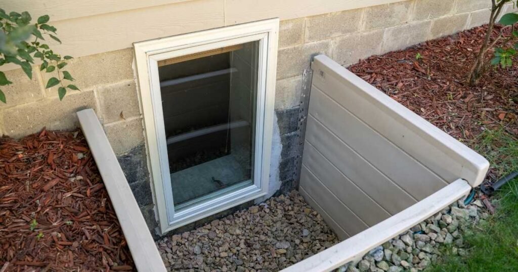 professional inspector checking finished basement construction