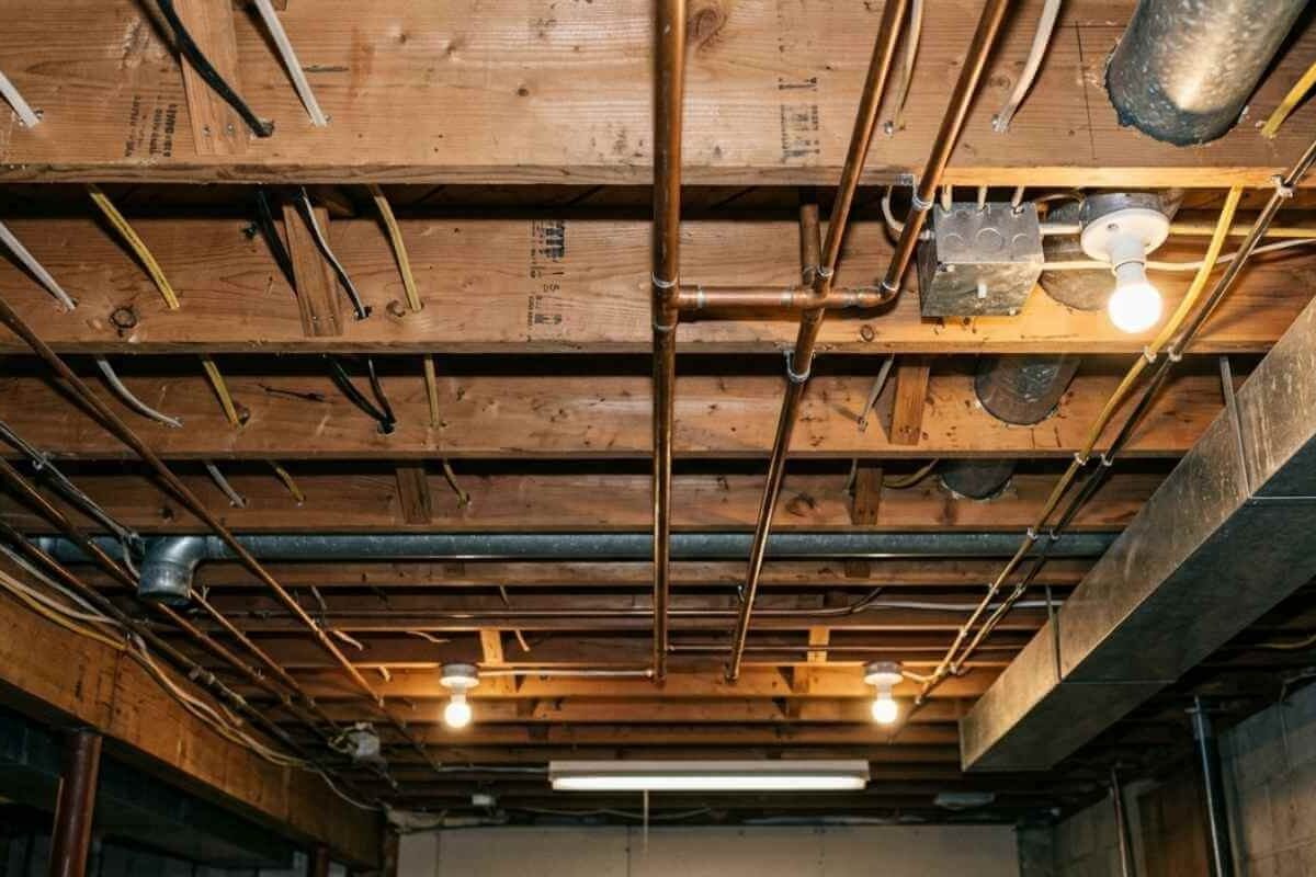 wiring that show basement electrical code compliance Utah