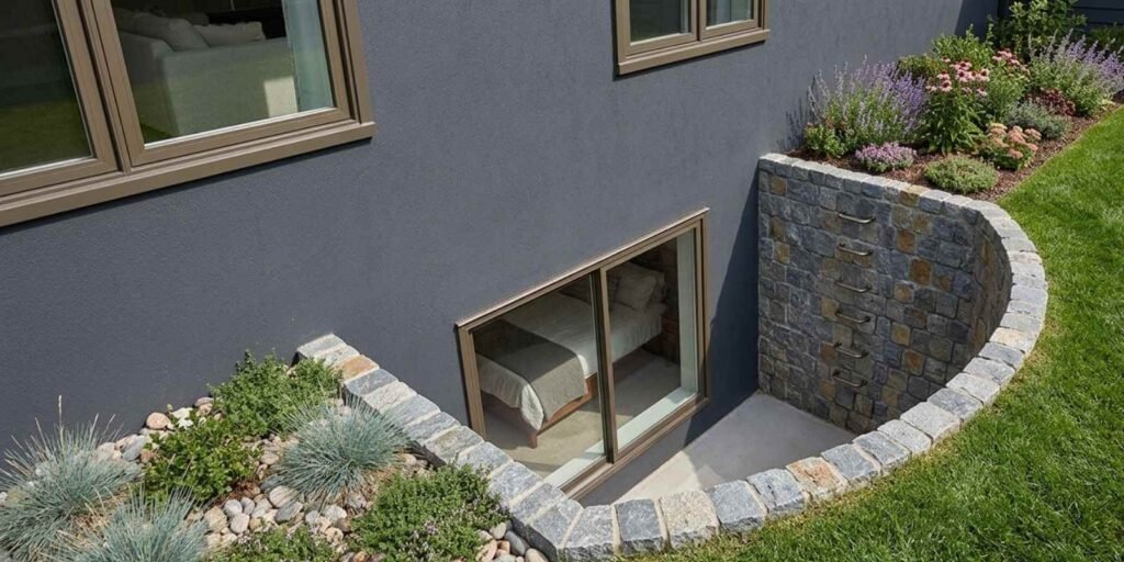 basement egress window requirements Draper Utah