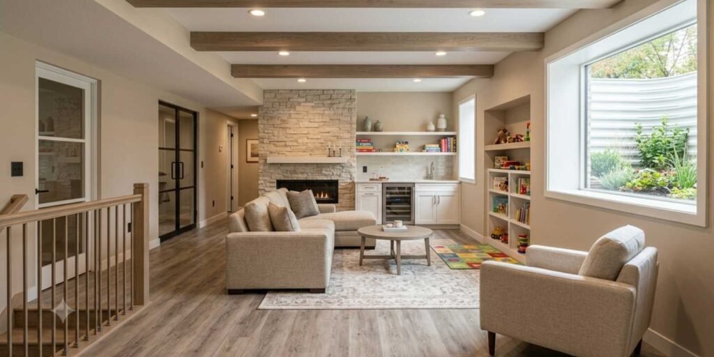 Basement finishing HOA approval American Fork, UT for a code-compliant basement