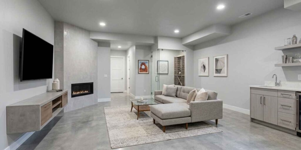 Basement remodeling building code American Fork for finished basement requirements