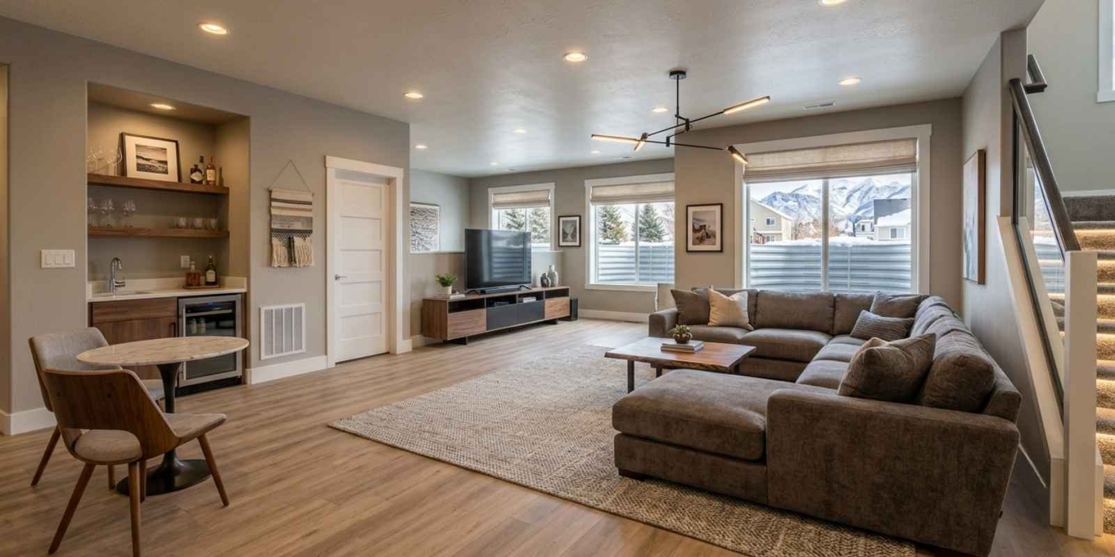 Basement remodeling permits American Fork code-compliant basement renovation
